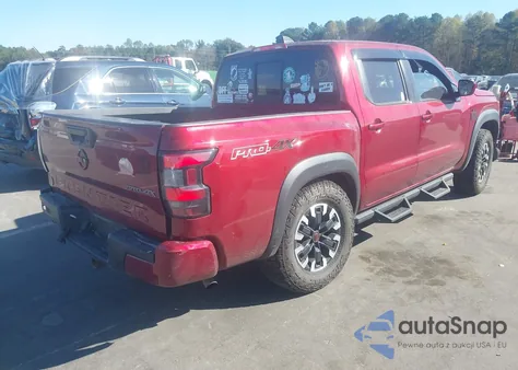 2022 Nissan Frontier Pro-4X 4X4 z USA, uszkodzony, nr VIN 1N6ED1EK1NN664289